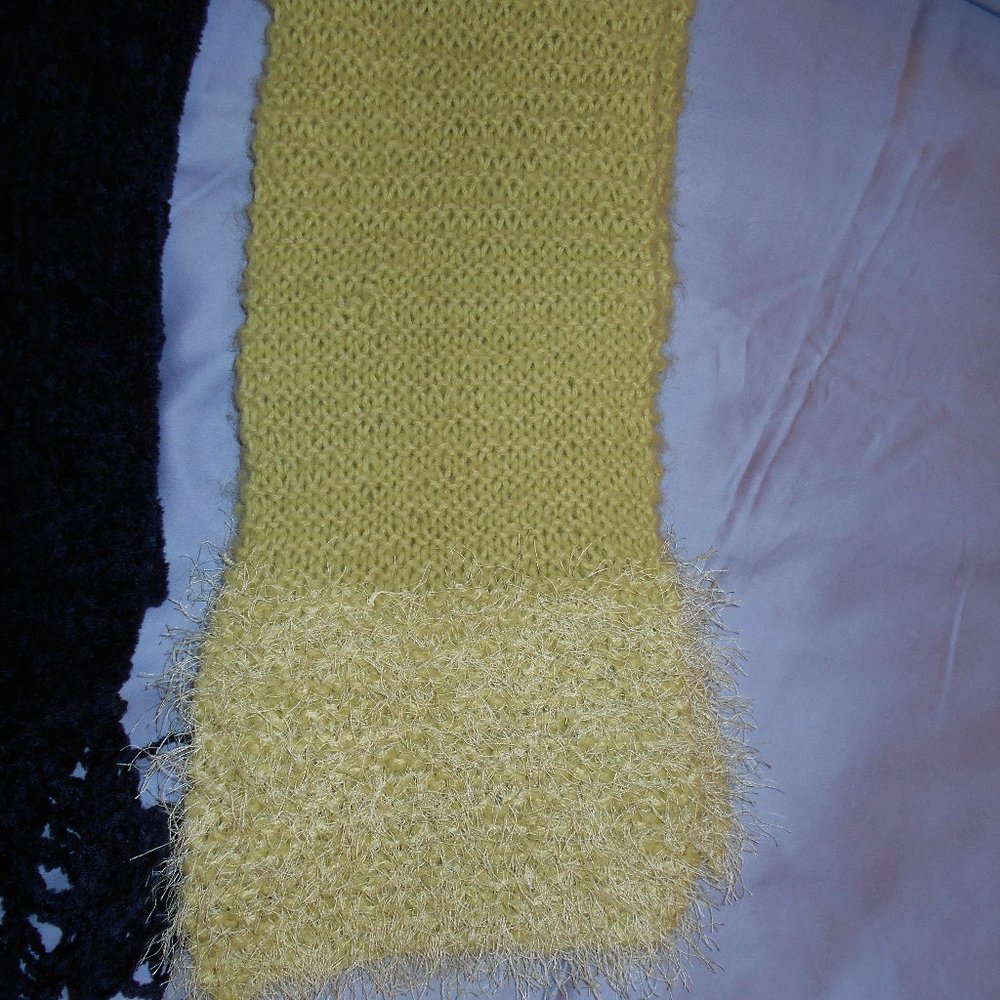 Scarf Navy Blue - Picture 5 of 12